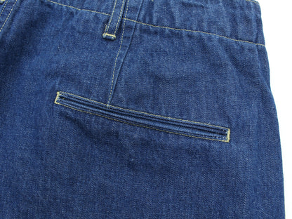 SC52665 / SUGAR CANE DENIM TROUSERS SHORTS AGED