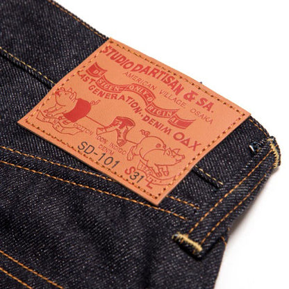 SD-101 / STUDIO D'ARTISAN 15oz Selvedge Denim Regular Straight