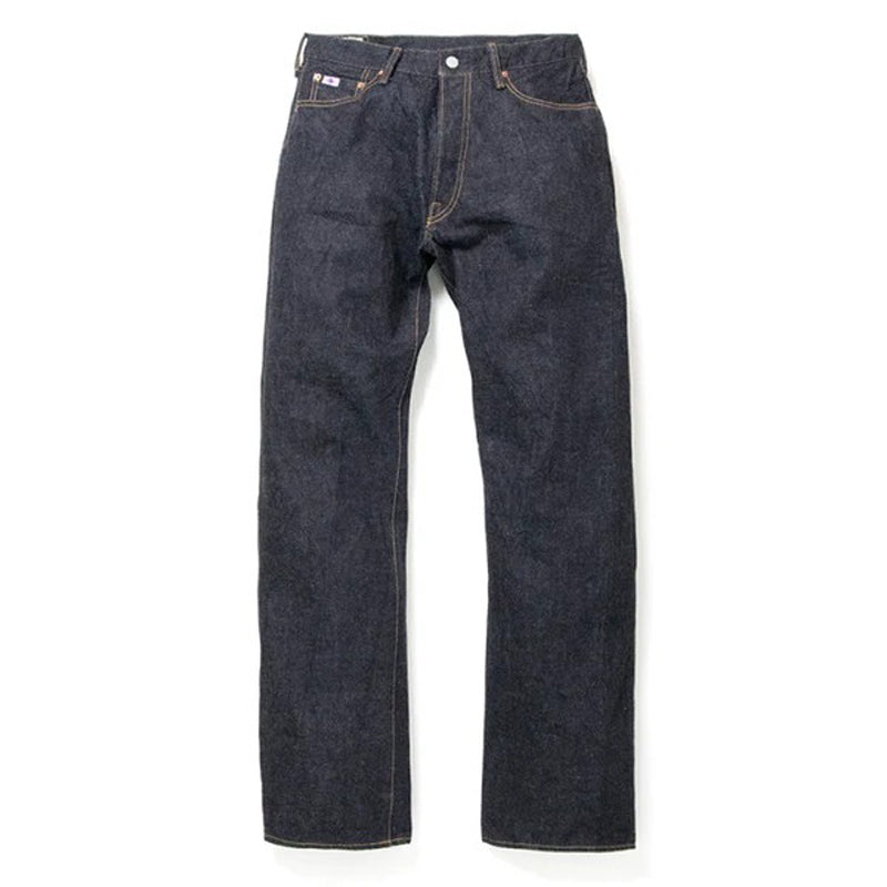 STUDIO D'ARTISAN 15oz Loose Straight Jeans with Back Cinch