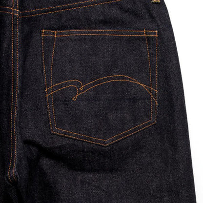 SD102-CB / STUDIO D'ARTISAN 15oz Loose Straight Jeans with Back Cinch