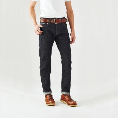 SD-108 / STUDIO D'ARTISAN 15oz Selvedge Denim Relaxed Tapered Jeans