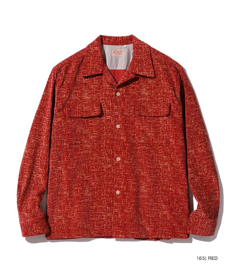 SE29172 / STYLE EYES Mid 1950s Style Corduroy Sports Shirt “IKAT”