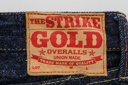 The Strike Gold SG0103KE "Keep Earth" Natural Indigo 17oz Selvedge Jeans - Classic Straight