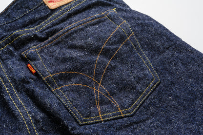 The Strike Gold SG0103KE "Keep Earth" Natural Indigo 17oz Selvedge Jeans - Classic Straight
