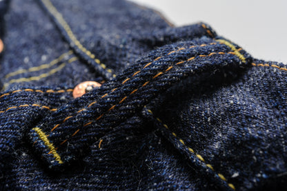 The Strike Gold SG0103KE "Keep Earth" Natural Indigo 17oz Selvedge Jeans - Classic Straight