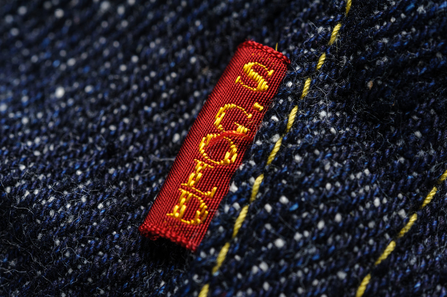 The Strike Gold SG0103KE "Keep Earth" Natural Indigo 17oz Selvedge Jeans - Classic Straight