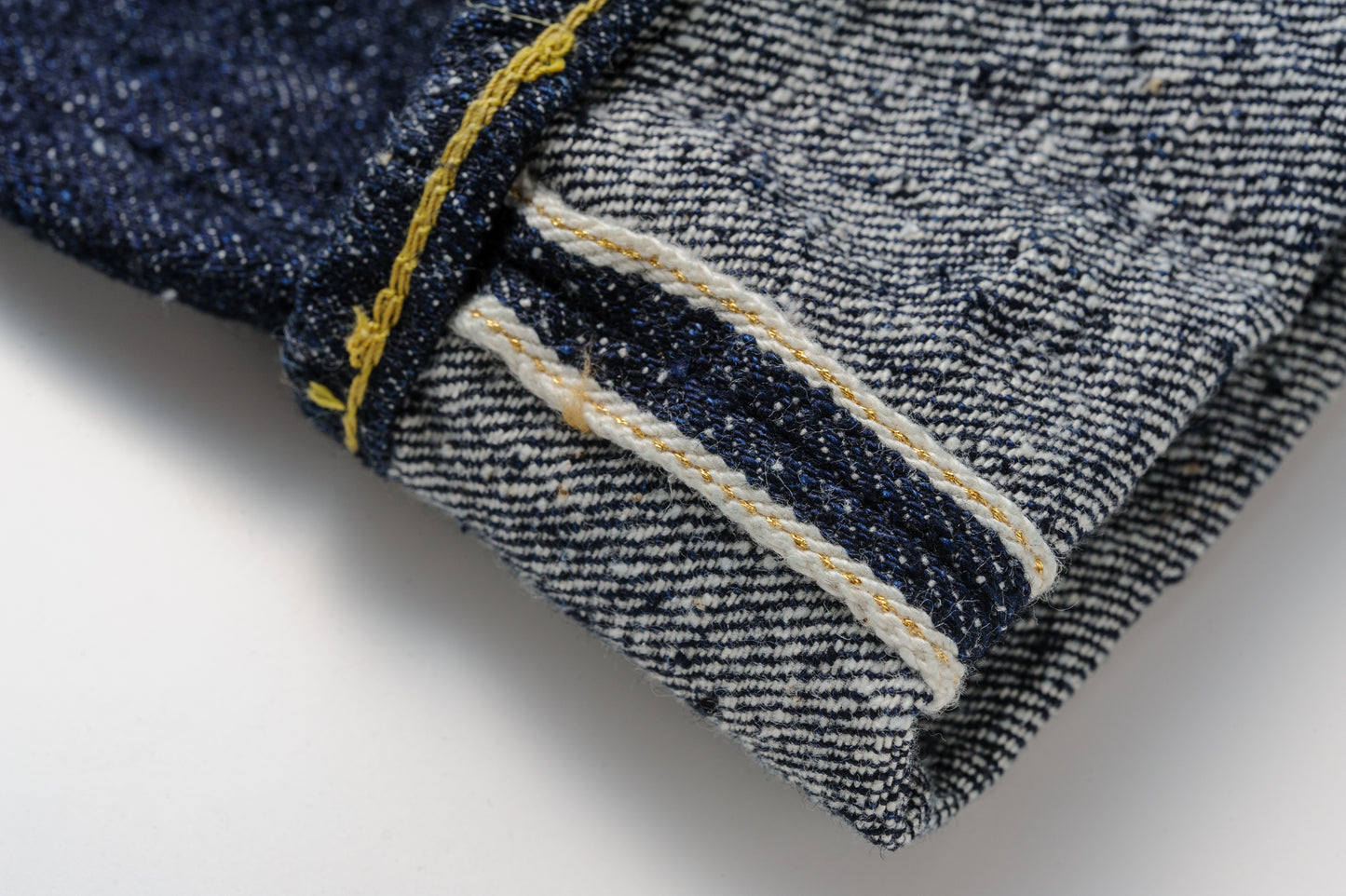The Strike Gold SG0103KE "Keep Earth" Natural Indigo 17oz Selvedge Jeans - Classic Straight