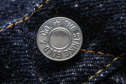 The Strike Gold SG0103KE "Keep Earth" Natural Indigo 17oz Selvedge Jeans - Classic Straight
