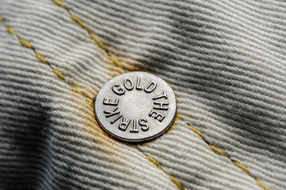 The Strike Gold SG0103KE "Keep Earth" Natural Indigo 17oz Selvedge Jeans - Classic Straight