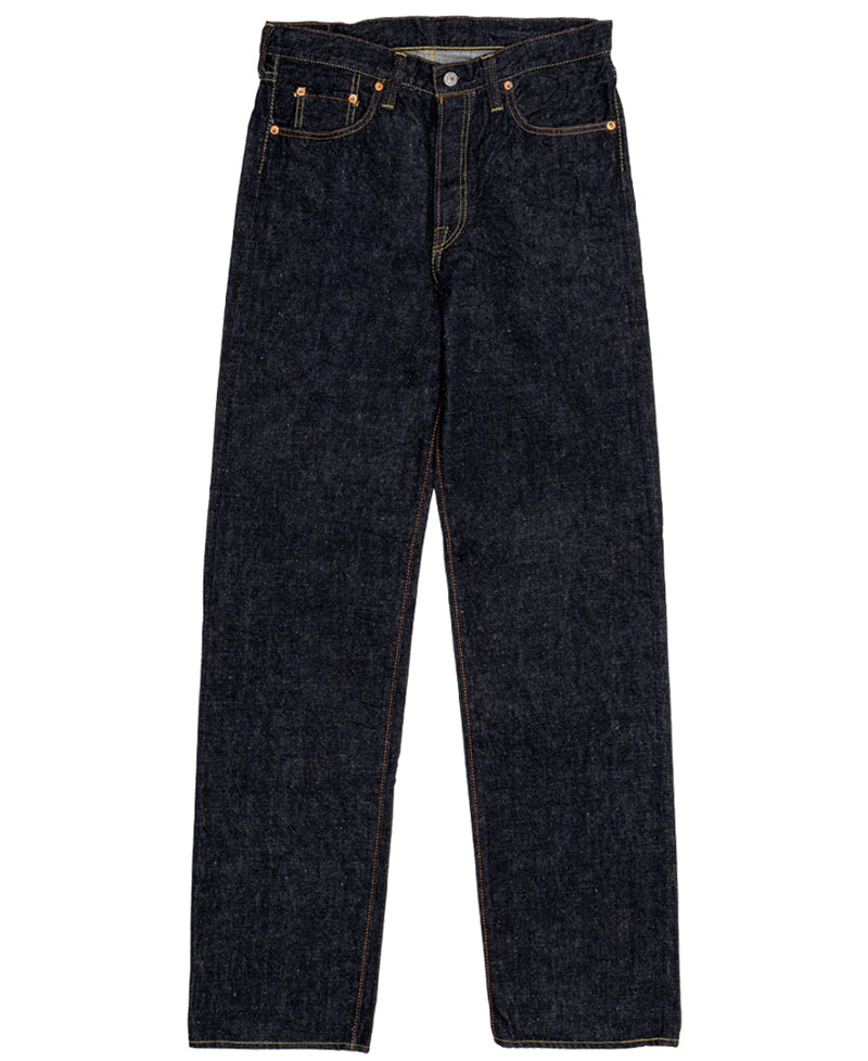 The Strike Gold SG1002 Origin Series low-tension neppy blend 14oz selvedge Jeans- Loose Straight