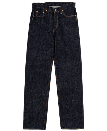 The Strike Gold SG1002 Origin Series low-tension neppy blend 14oz selvedge Jeans- Loose Straight
