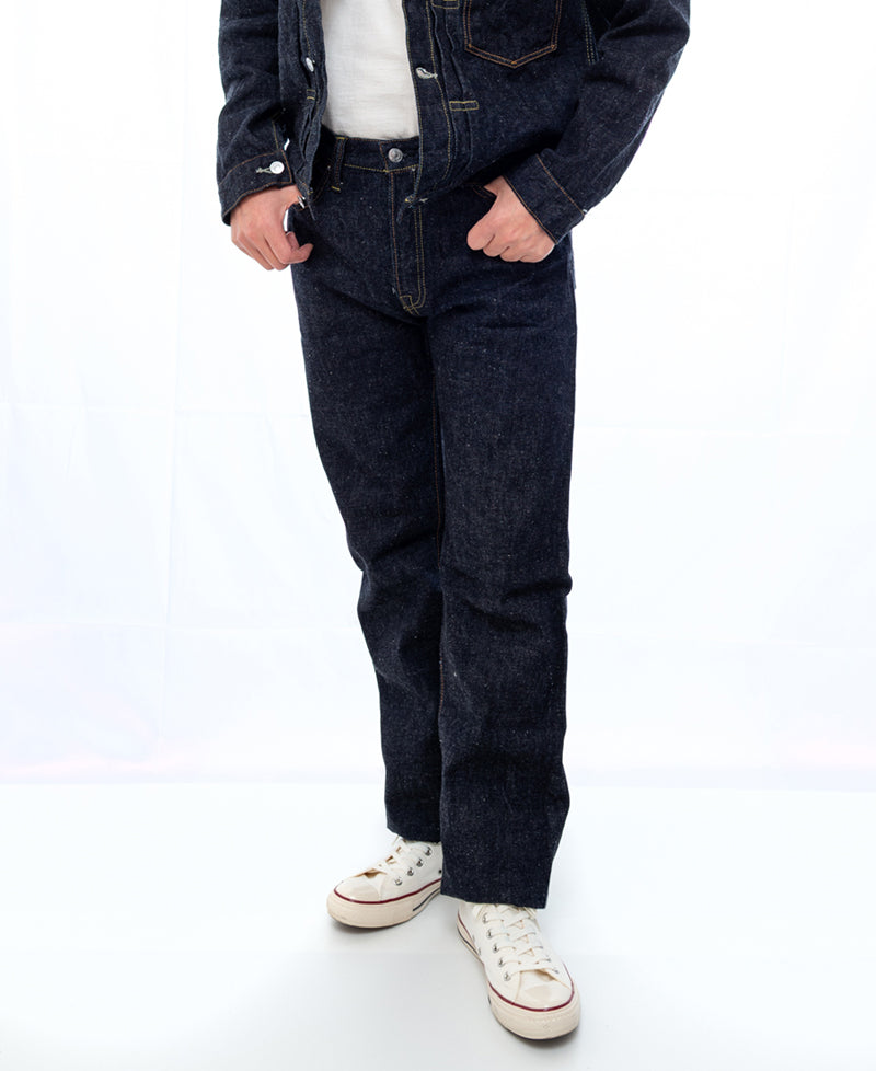 The Strike Gold SG1003 Origin Series low-tension neppy blend 14oz selvedge Jeans- Classic Straight