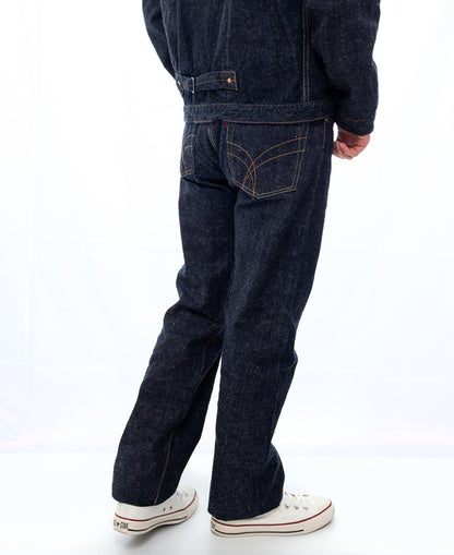 The Strike Gold SG1003 Origin Series low-tension neppy blend 14oz selvedge Jeans- Classic Straight