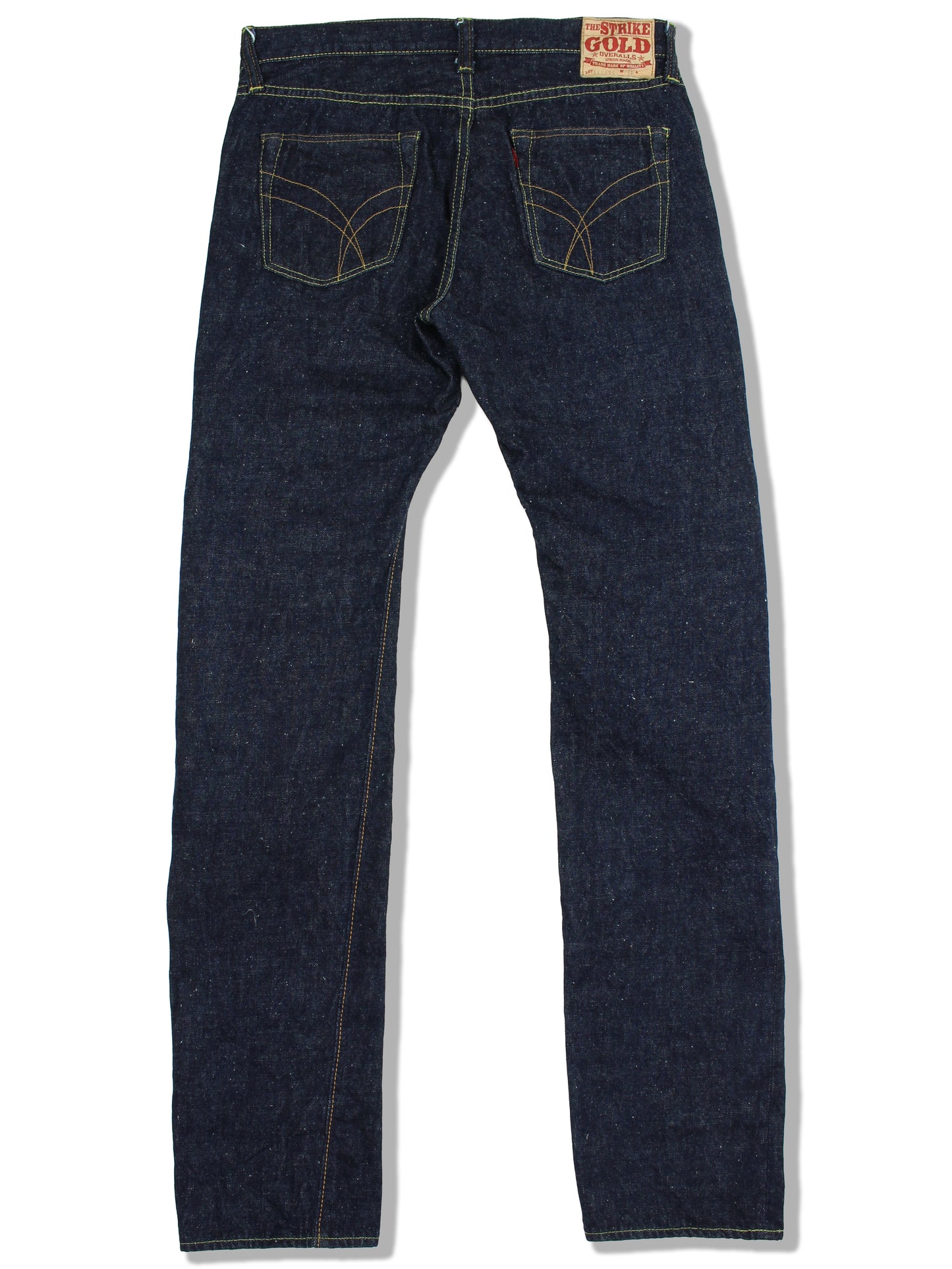 The Strike Gold SG1005 Origin Series low-tension neppy blend 14oz selvedge Jeans- Stylish Straight