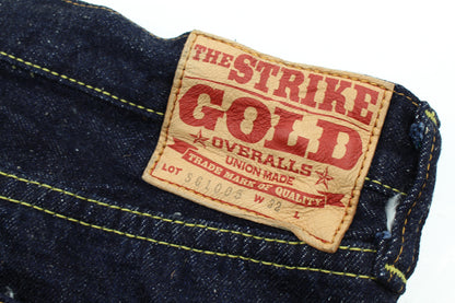 The Strike Gold SG1005 Origin Series low-tension neppy blend 14oz selvedge Jeans- Stylish Straight