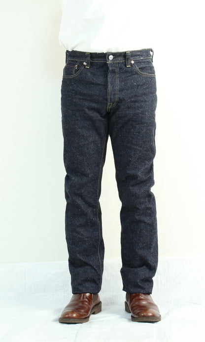 The Strike Gold SG1005 Origin Series low-tension neppy blend 14oz selvedge Jeans- Stylish Straight