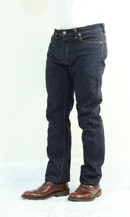 The Strike Gold SG1005 Origin Series low-tension neppy blend 14oz selvedge Jeans- Stylish Straight
