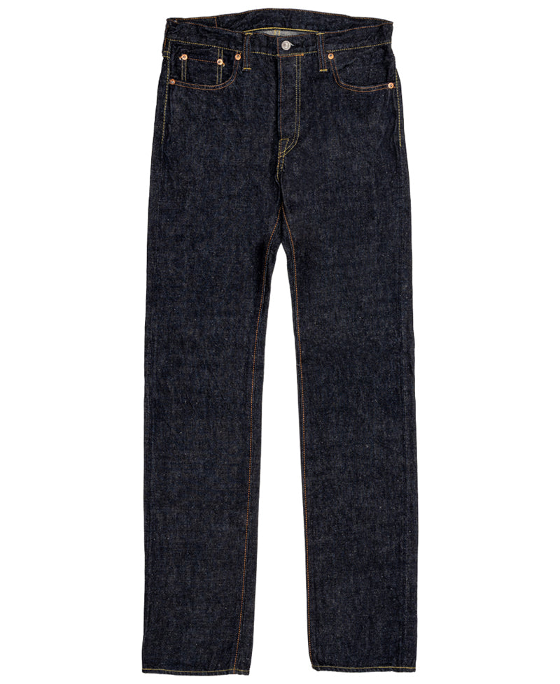 The Strike Gold SG1005 Origin Series low-tension neppy blend 14oz selvedge Jeans- Stylish Straight