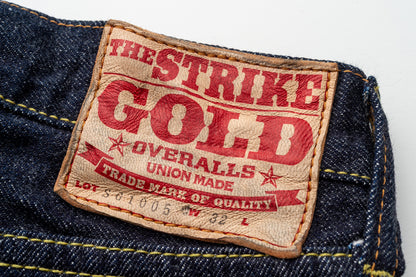 The Strike Gold SG1005 Origin Series low-tension neppy blend 14oz selvedge Jeans- Stylish Straight