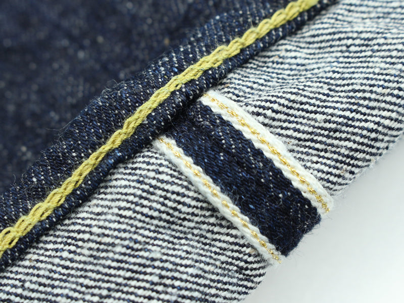 The Strike Gold SG1005 Origin Series low-tension neppy blend 14oz selvedge Jeans- Stylish Straight