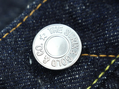 The Strike Gold SG1005 Origin Series low-tension neppy blend 14oz selvedge Jeans- Stylish Straight