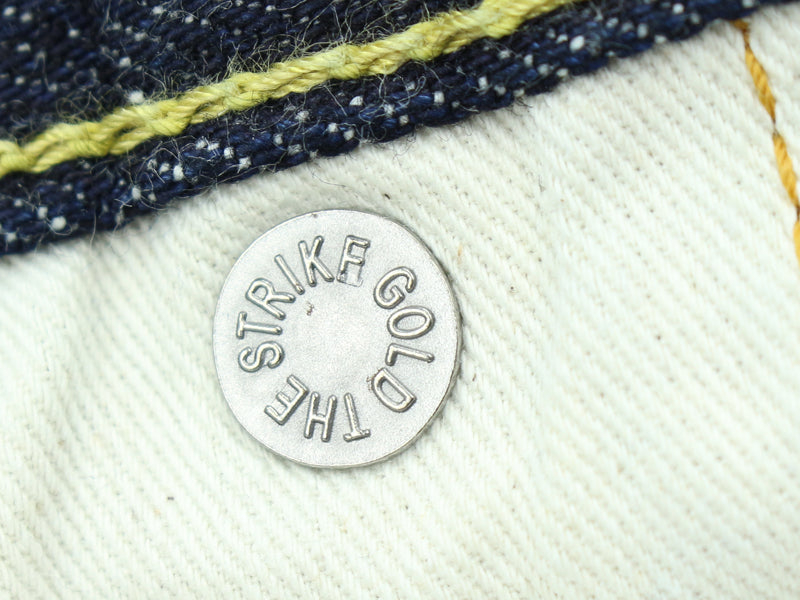 The Strike Gold SG1005 Origin Series low-tension neppy blend 14oz selvedge Jeans- Stylish Straight