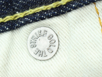 The Strike Gold SG1003 Origin Series low-tension neppy blend 14oz selvedge Jeans- Classic Straight