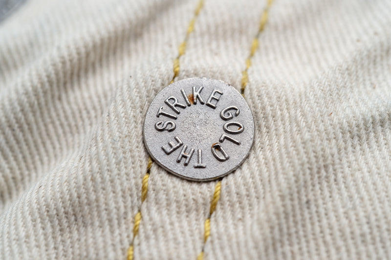 The Strike Gold SG1005 Origin Series low-tension neppy blend 14oz selvedge Jeans- Stylish Straight