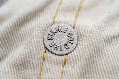 The Strike Gold SG1003 Origin Series low-tension neppy blend 14oz selvedge Jeans- Classic Straight