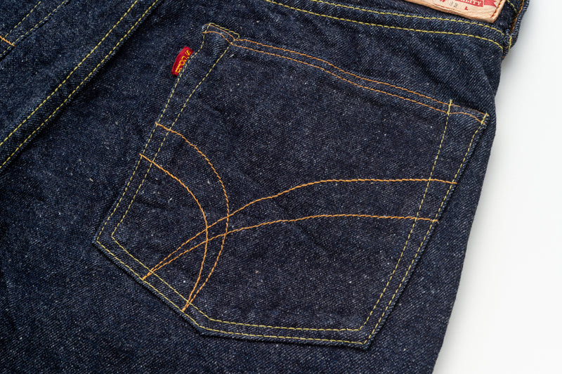 The Strike Gold SG1003 Origin Series low-tension neppy blend 14oz selvedge Jeans- Classic Straight