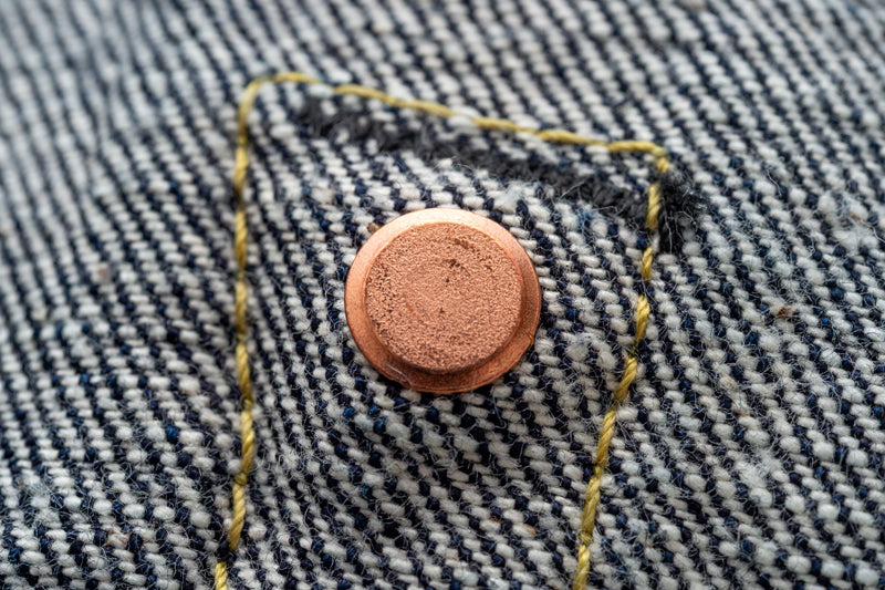 The Strike Gold SG1005 Origin Series low-tension neppy blend 14oz selvedge Jeans- Stylish Straight