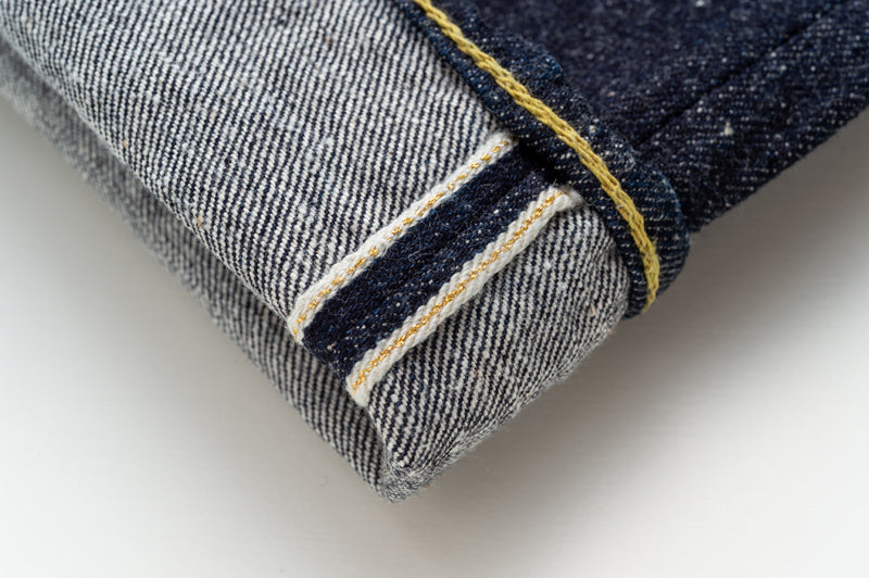 The Strike Gold SG1005 Origin Series low-tension neppy blend 14oz selvedge Jeans- Stylish Straight