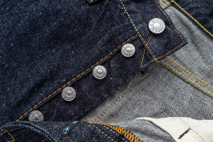 The Strike Gold SG1003 Origin Series low-tension neppy blend 14oz selvedge Jeans- Classic Straight