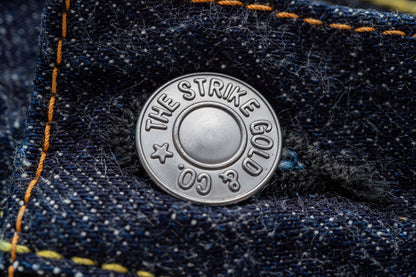 The Strike Gold SG1003 Origin Series low-tension neppy blend 14oz selvedge Jeans- Classic Straight