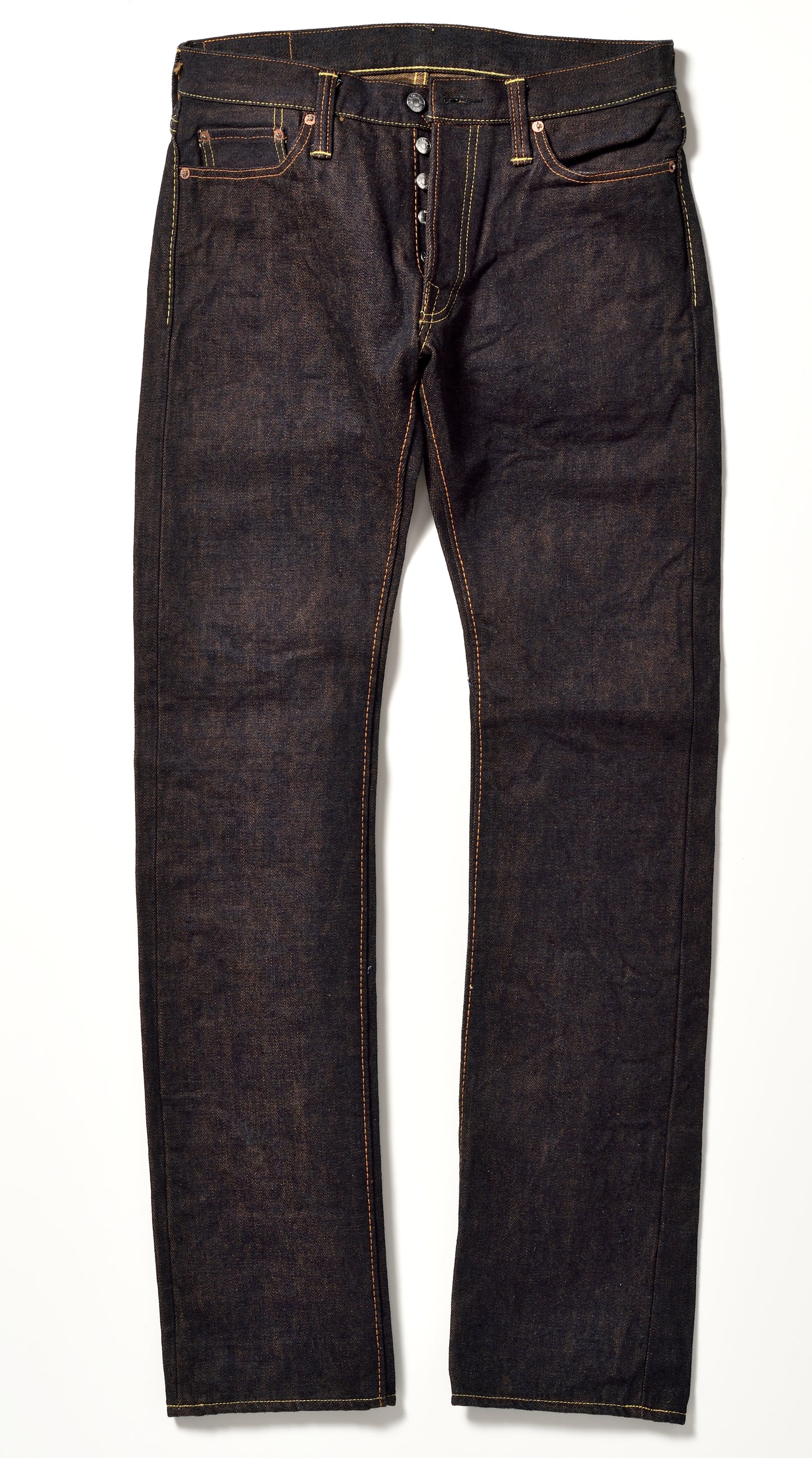 The Strike Gold SG2105 Tough Series 17oz Selvedge Jeans - Stylish Straight