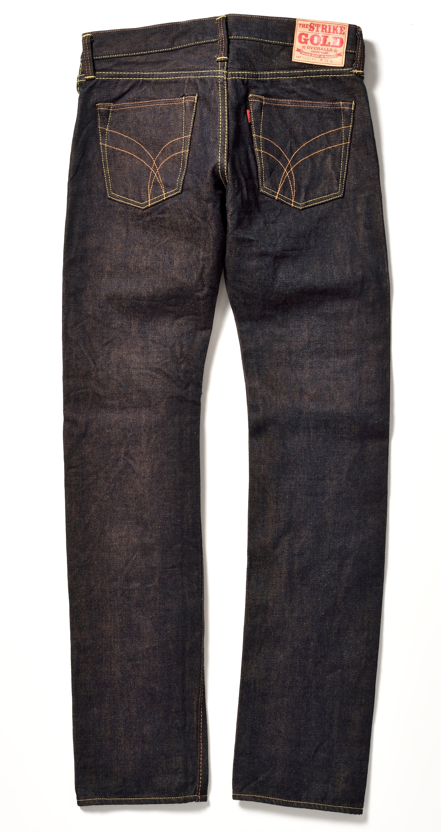 The Strike Gold SG2105 Tough Series 17oz Selvedge Jeans - Stylish Straight