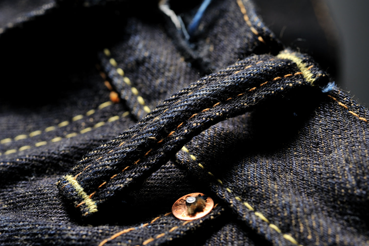 The Strike Gold SG2105 Tough Series 17oz Selvedge Jeans - Stylish Straight