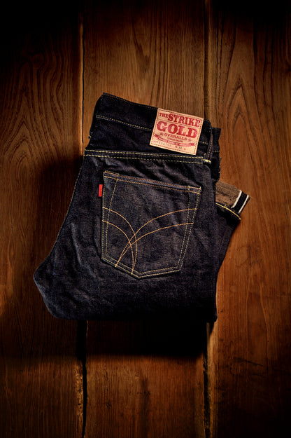 The Strike Gold SG2105 Tough Series 17oz Selvedge Jeans - Stylish Straight