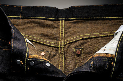 The Strike Gold SG2105 Tough Series 17oz Selvedge Jeans - Stylish Straight