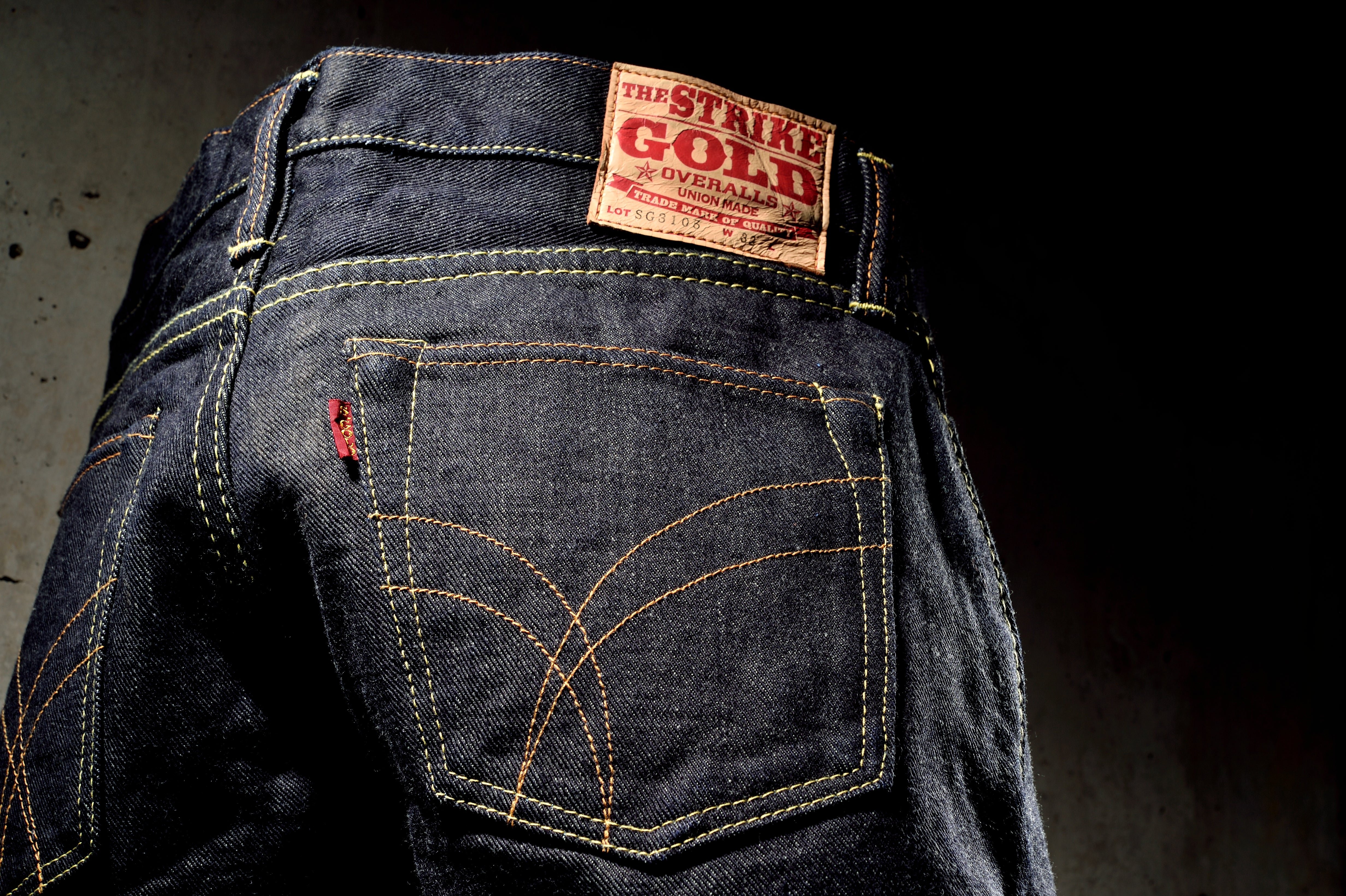 The Strike Gold SG3105 Cool Series Selvedge Jeans - Stylish