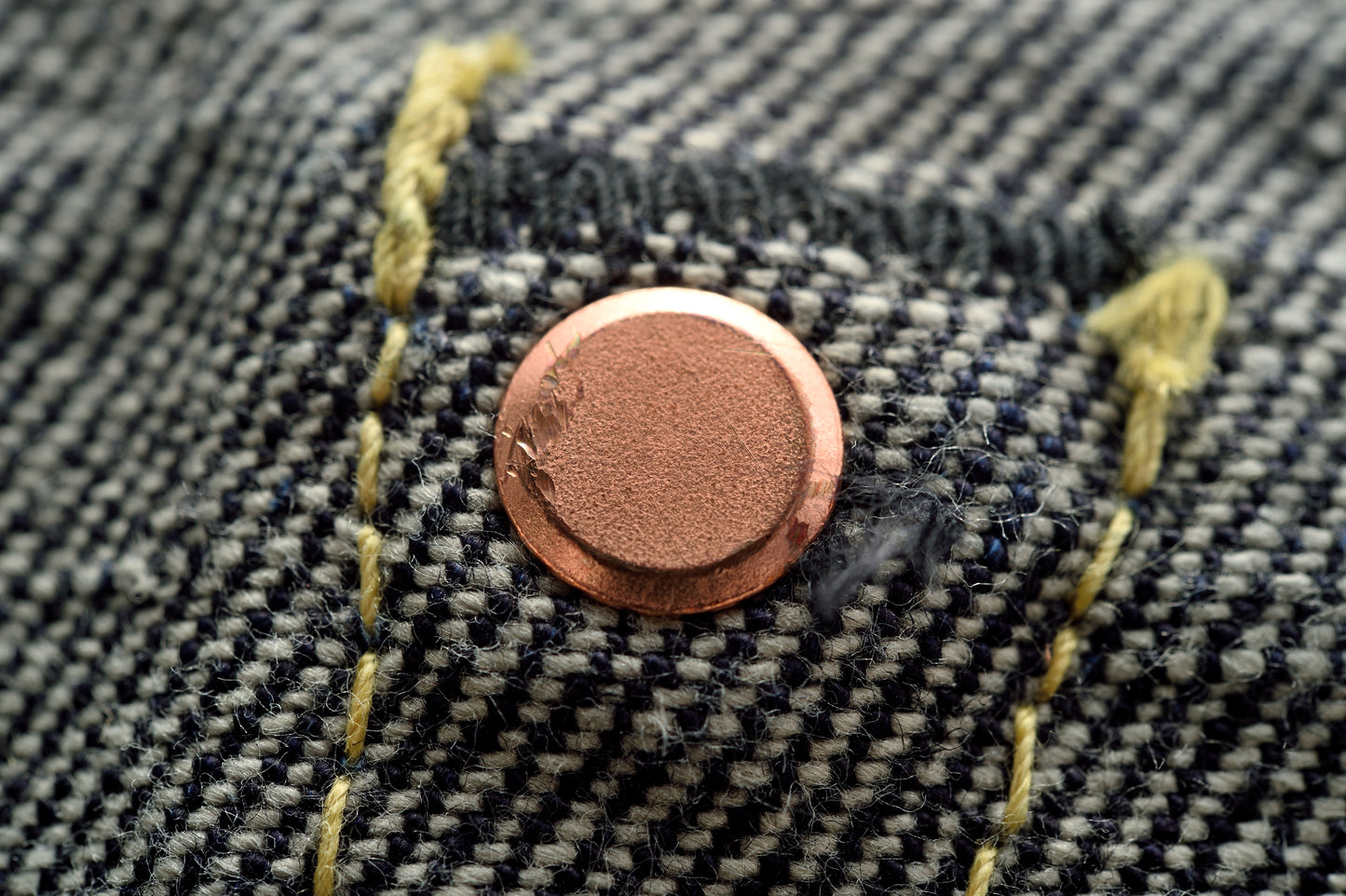 The Strike Gold SG3105 Cool Series 17oz Selvedge Jeans - Stylish Straight