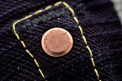 The Strike Gold SG5009ID Classic Double-Indigo Series 15oz Slub Selvedge Jeans  - Slim Tapered
