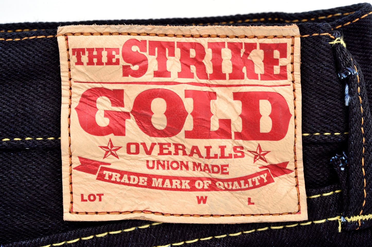 The Strike Gold SG5004ID Classic Double-Indigo Series 15oz Slub Selvedge Jeans - Regular Tapered