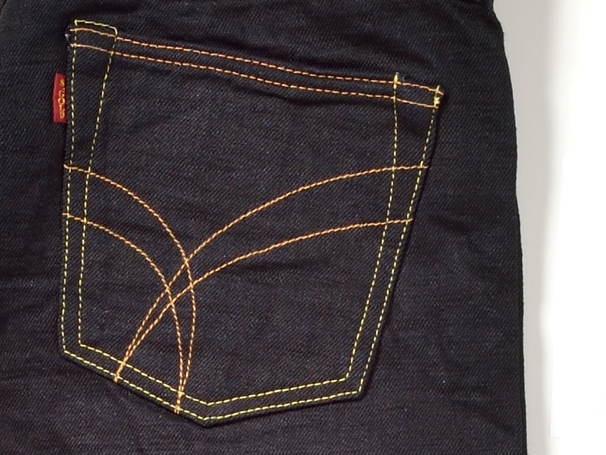 The Strike Gold SG5004ID Classic Double-Indigo Series 15oz Slub Selvedge Jeans - Regular Tapered