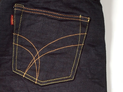 The Strike Gold SG5004ID Classic Double-Indigo Series 15oz Slub Selvedge Jeans - Regular Tapered