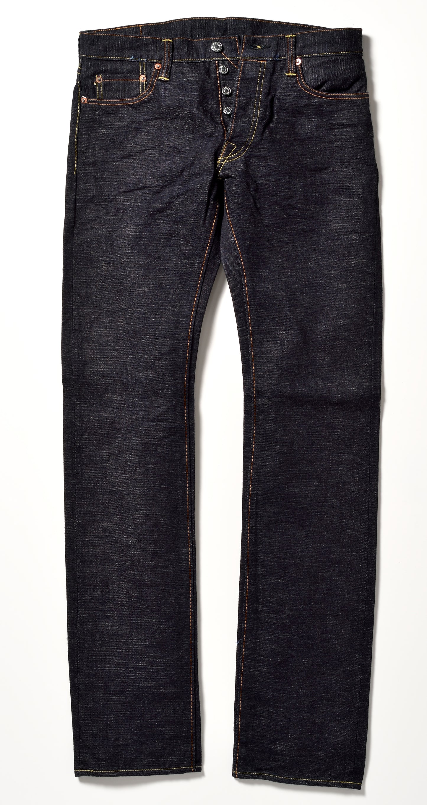 The Strike Gold SG5105 Classic Series 15oz Slub Selvedge Jeans- - Stylish Straight