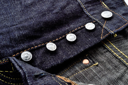 The Strike Gold SG5105 Classic Series 15oz Slub Selvedge Jeans- - Stylish Straight