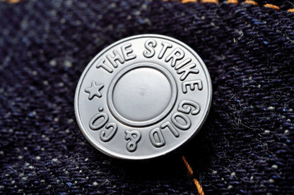 The Strike Gold SG5105 Classic Series 15oz Slub Selvedge Jeans- - Stylish Straight