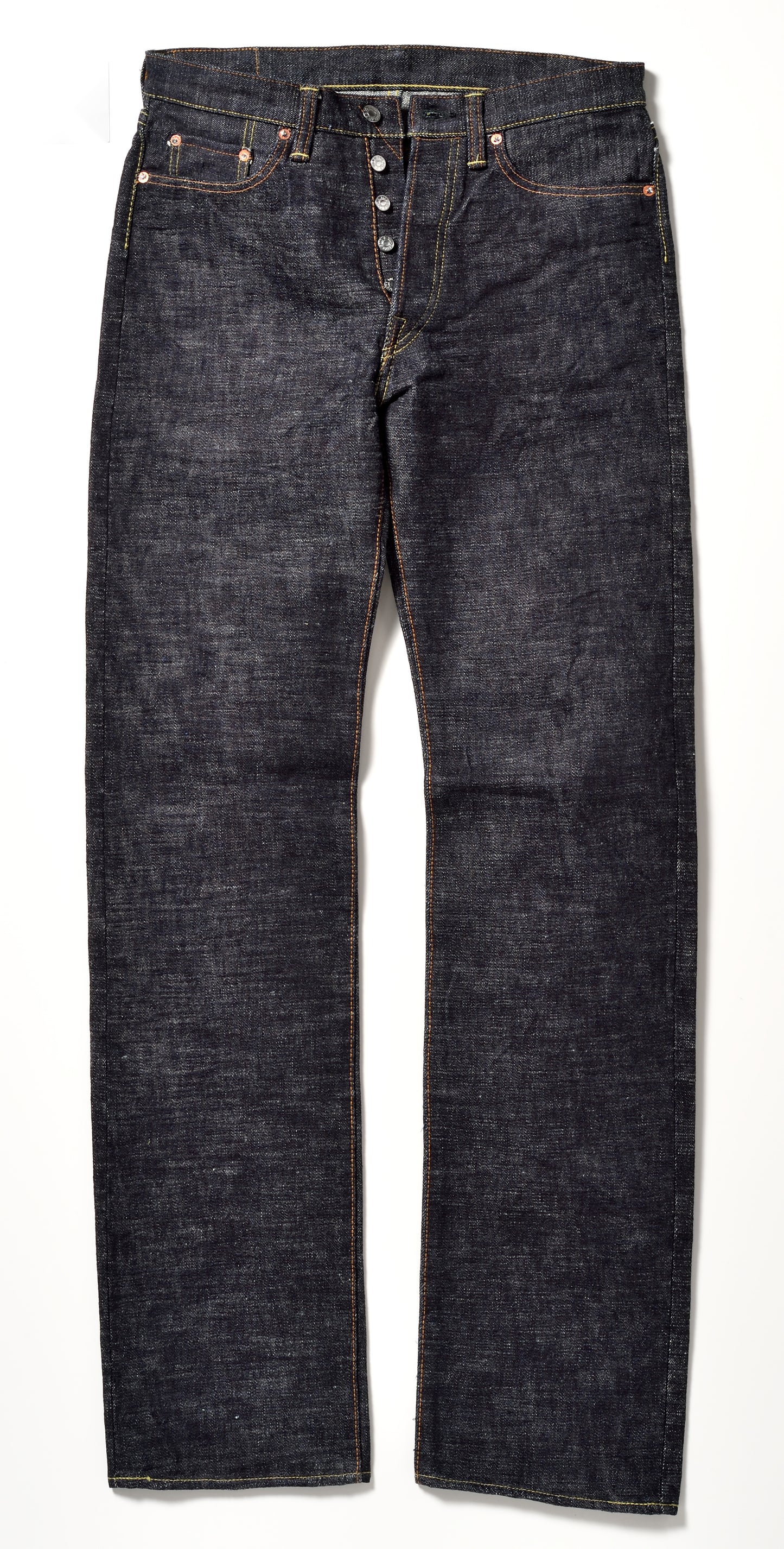 The Strike Gold SG7103 Super Slubby Series 17oz Slubby Selvedge Denim - Classic Straight
