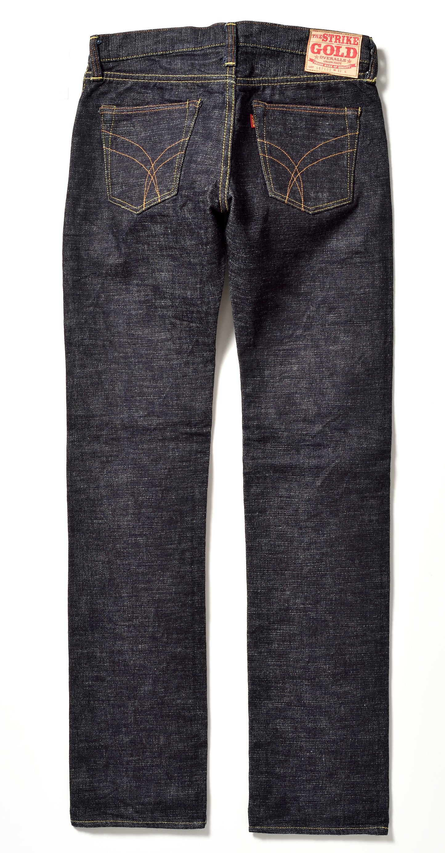 The Strike Gold SG7105 Super Slubby Series 17oz Slubby Selvedge Denim - Stylish Straight